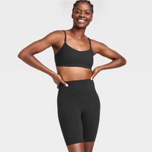 Black Women's Bikers Shorts